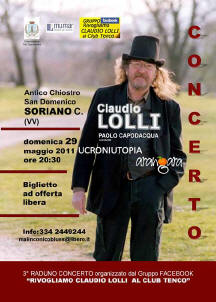 Claudio lolli Grande Raduno e Concerto del Sud