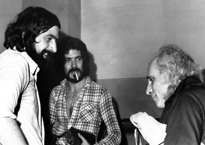 Enzo Capuano, Francesco Guccini, Leo Ferrè alla rassegna Tenco anni 70